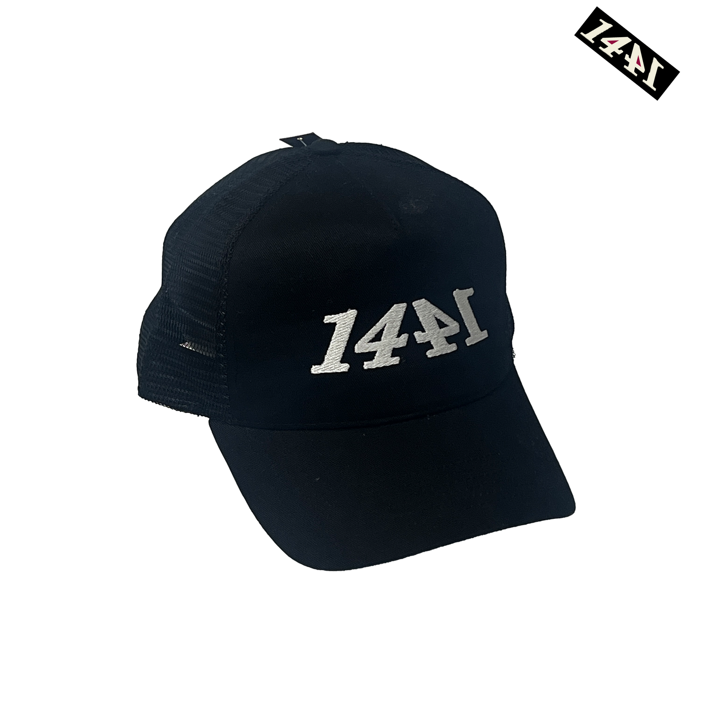 1441 Black Trucker Cap