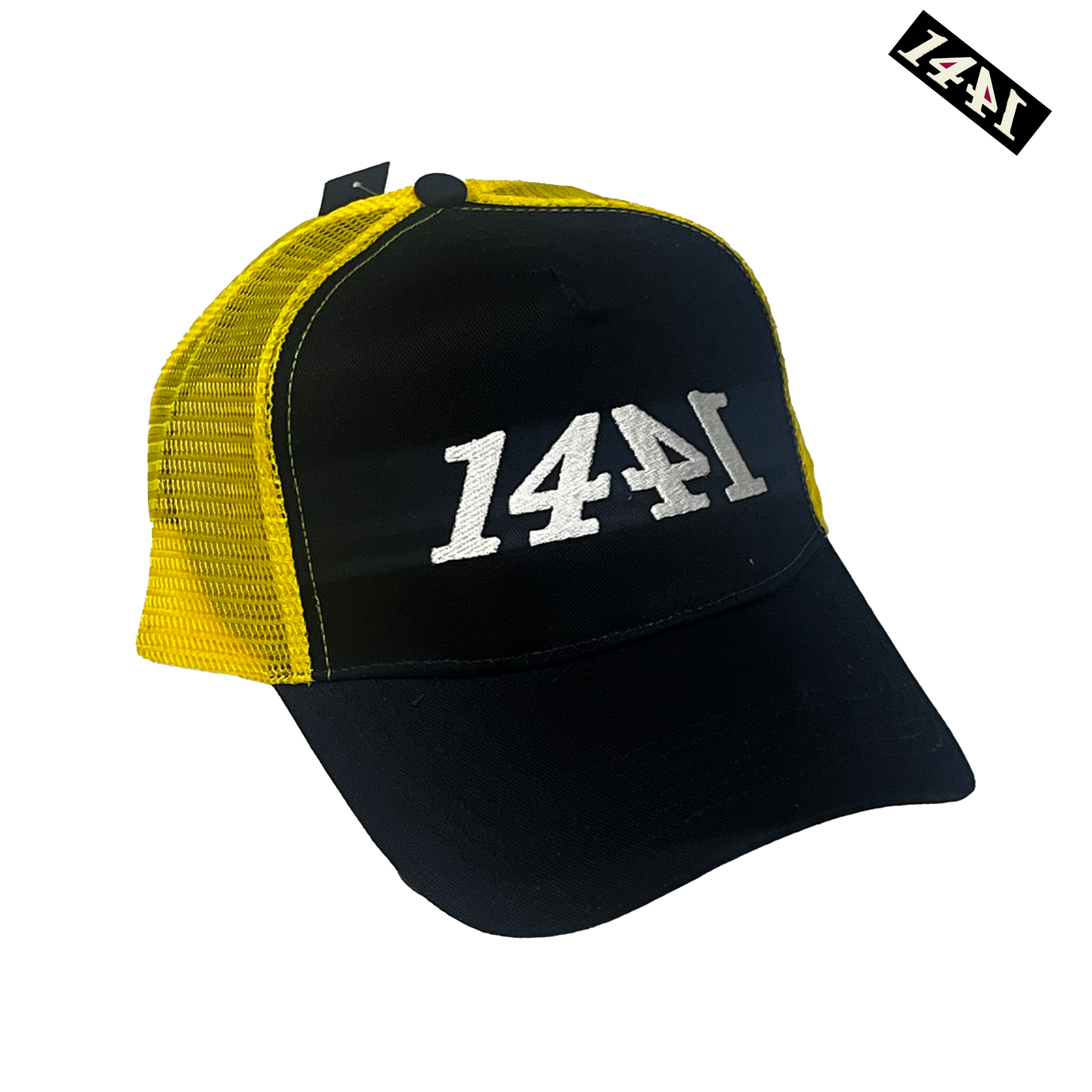 1441 Black/Yellow Trucker Cap