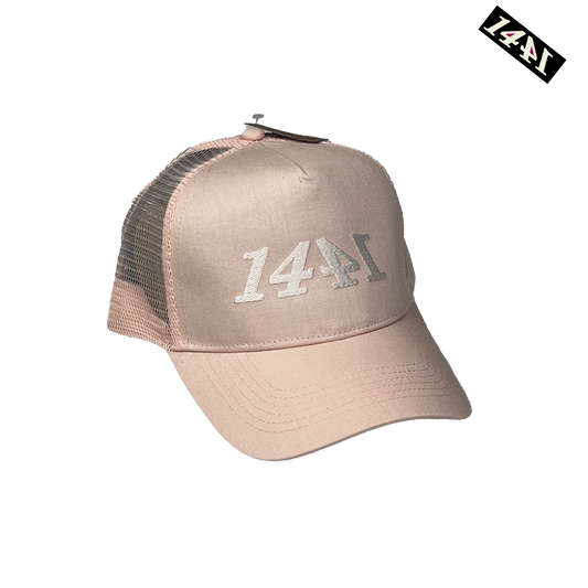 1441 Pink Trucker Cap