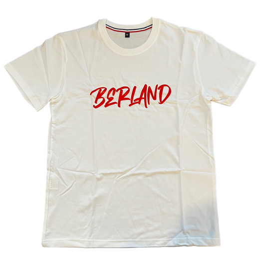 White Berland Print T-Shirt